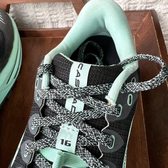 Brooks Trail Running Cascadia 16 Shoes Women's Size 8.5 Wide Black/Teal - Picture 8 of 10